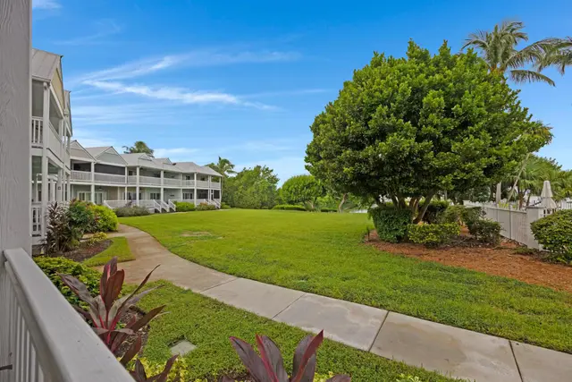 Lawns and planting at Hawks Cay Village